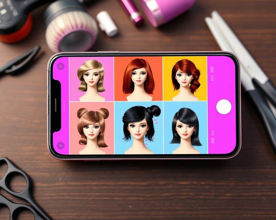 Aplicativo simula seu corte de cabelo