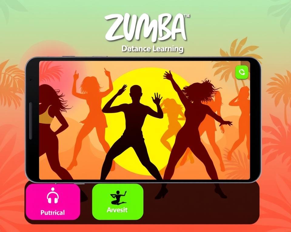 Aplicativo para aprender dançar zumba
