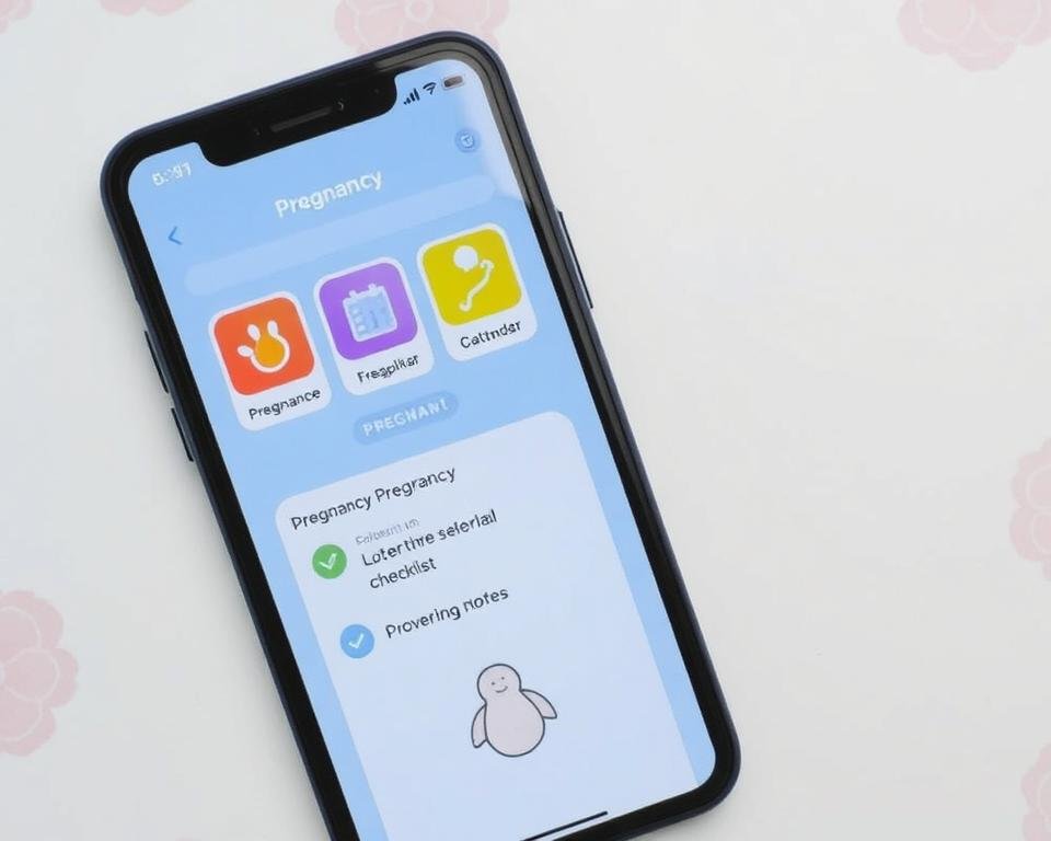 Acompanhe sua gravidez no celular