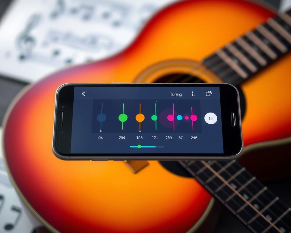 aplicativo para afinar cordas de violão