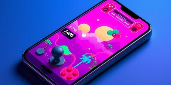 Aplicativo de jogos retro
