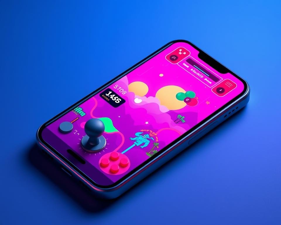 Aplicativo de jogos retro