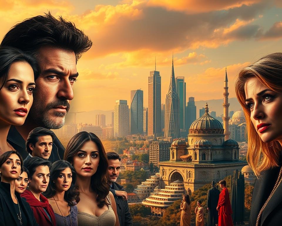 ละครโทรทัศน์ตุรกียอดนิยม Novelas turcas em destaque