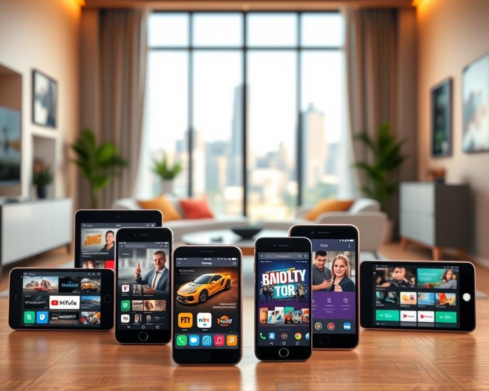 Aplicativos de streaming gratuitos