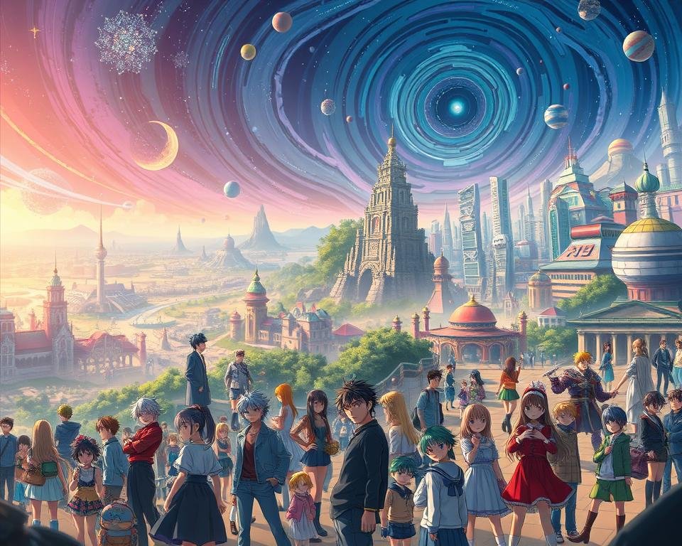 universo dos animes populares
