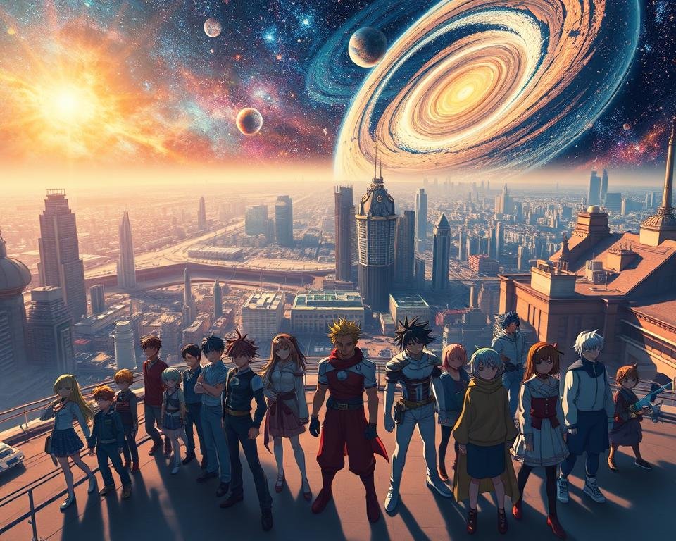 universo dos animes