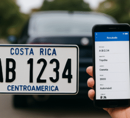 Aplicativo para Consultar Placa na Costa Rica